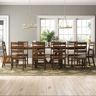 11 piece dining table outlet and chairs